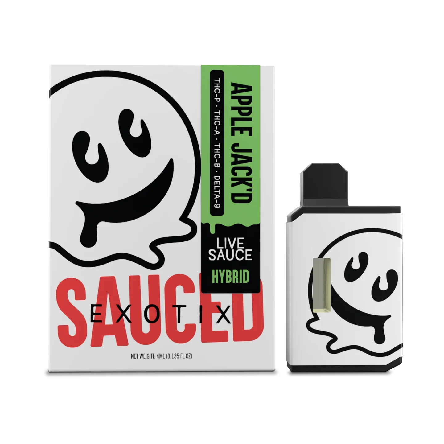 Apple Jack'd 4g Hybrid Disposable