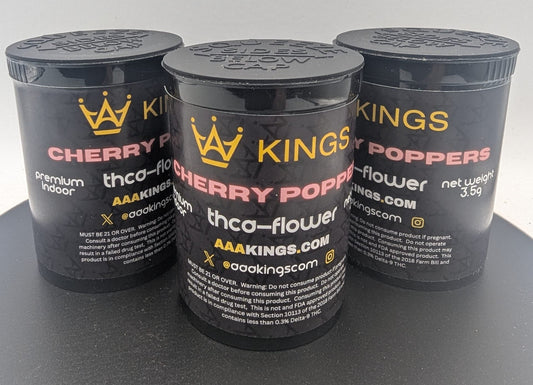 AAA Kings Flower Cherry Poppers